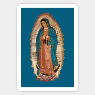 La Virgen de Guadalupe Religious Art Print Sticker